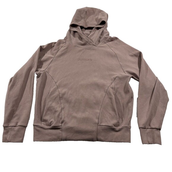 Alphalete Other - Alphalete Identity Pro Sweatshirt Mens Rose Pink Soft Shell Pullover Cotton Sz S